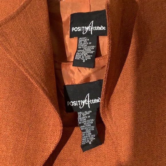 Positive Attitude 2 Piece Jacket/Top - Picture 4 of 10